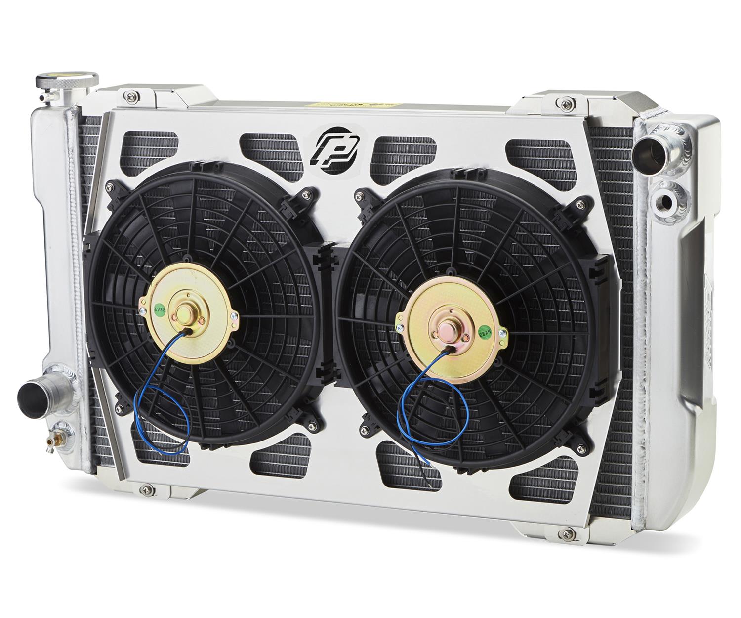 Proform 1-2-3 Universal Radiator Systems 126FB20 System with Fan, Universal, Aluminum, Natural, Manual Trans, 31.10 x18.0, Kit thumbnail 3