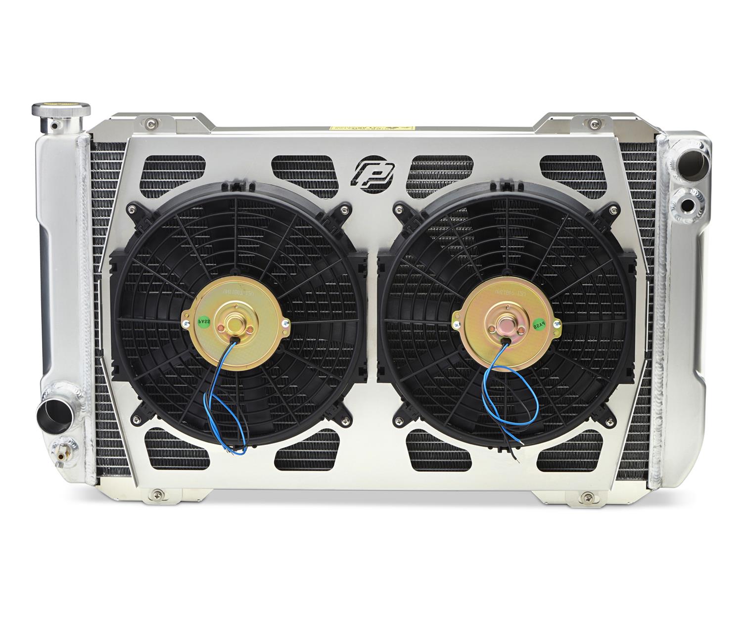 Proform 1-2-3 Universal Radiator Systems 126FB20 System with Fan, Universal, Aluminum, Natural, Manual Trans, 31.10 x18.0, Kit thumbnail 4
