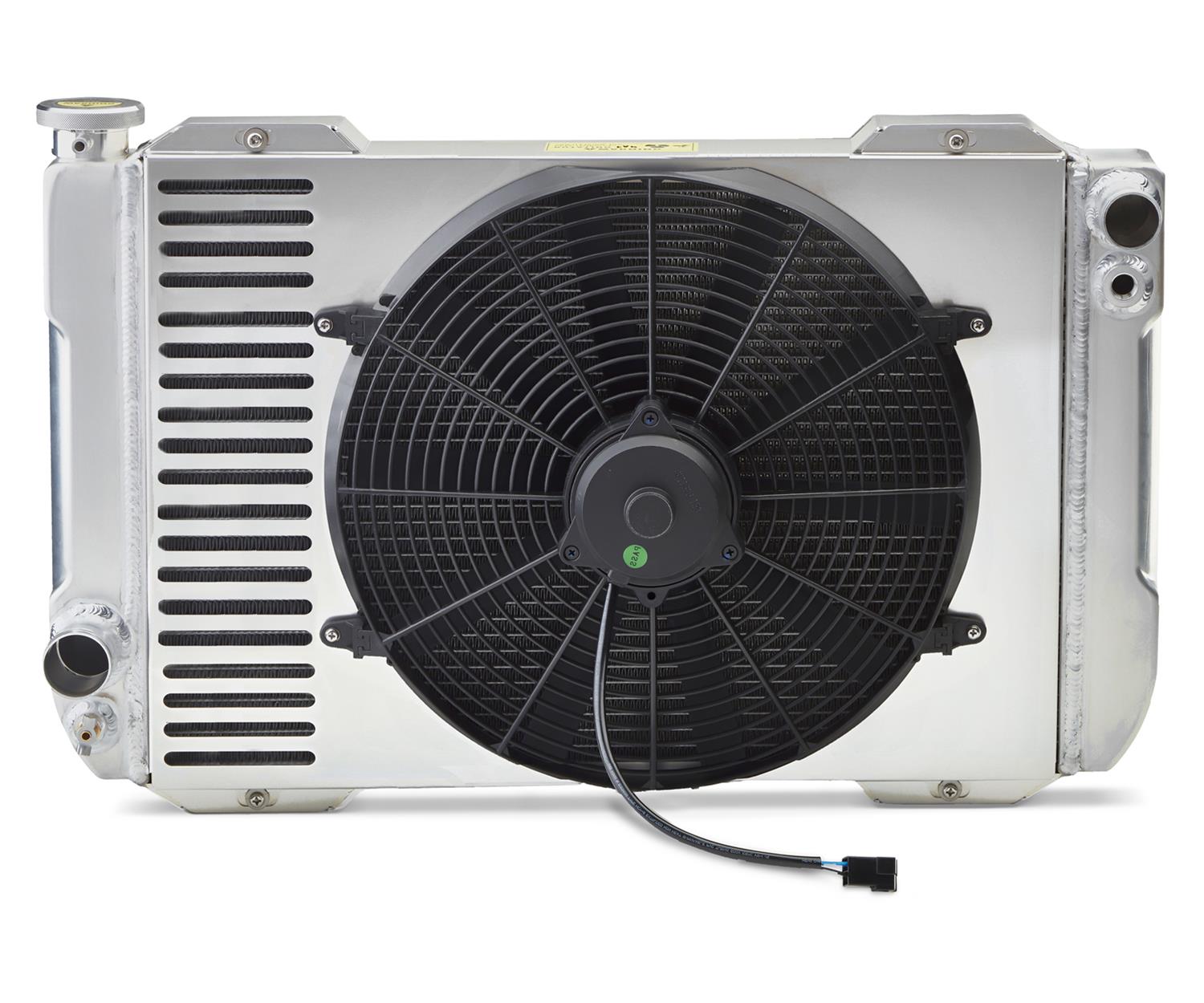 Proform 1-2-3 Universal Radiator Systems 126FS10 System with Fan, Universal, Aluminum, Natural, Manual Trans, 31.10 x18.0, Kit thumbnail 3