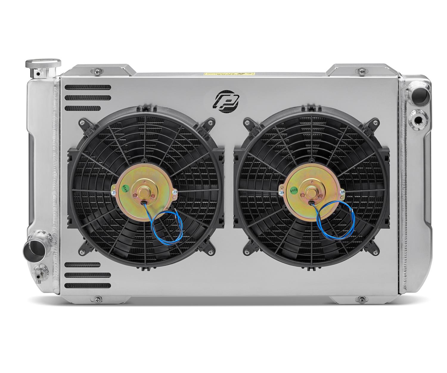 Proform 1-2-3 Universal Radiator Systems 126FS20 System with Fan, Universal, Aluminum, Natural, Manual Trans, 31.10 x18.0, Kit thumbnail 3