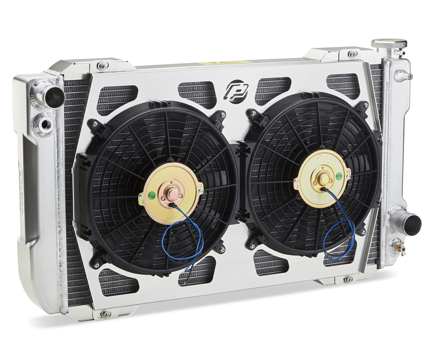 Proform 1-2-3 Universal Radiator Systems 126LB20 System with Fan, Universal, LS, Aluminum, Natural, Manual Trans, 31.10 x18.0, Kit thumbnail 3