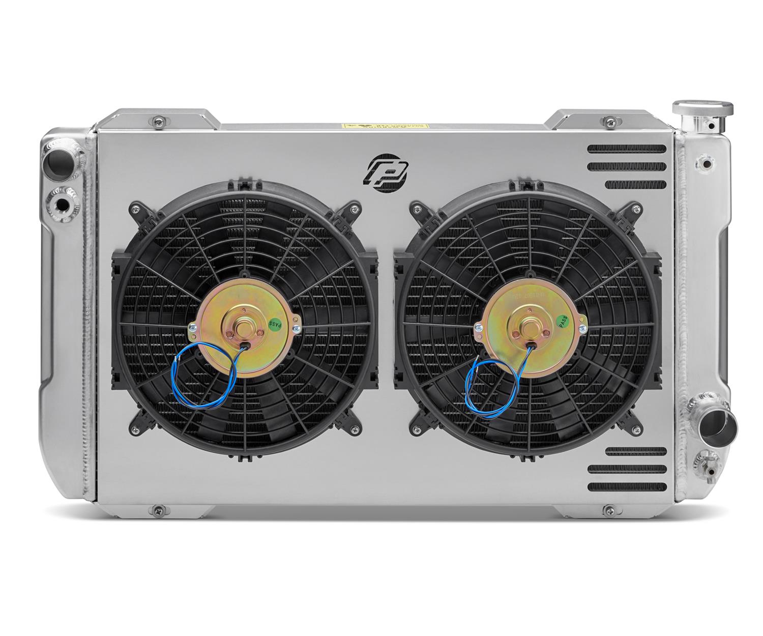 Proform 1-2-3 Universal Radiator Systems 126LS20 System with Fan, Universal, LS, Aluminum, Natural, Manual Trans, 31.10 x18.0, Kit thumbnail 3