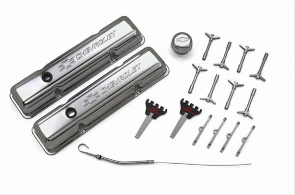 Proform GM Licensed Chevy Engine Dress Up Kits 141-002 Dress-Up Kit, Steel, Chrome, Chevy, Small Block, Kit