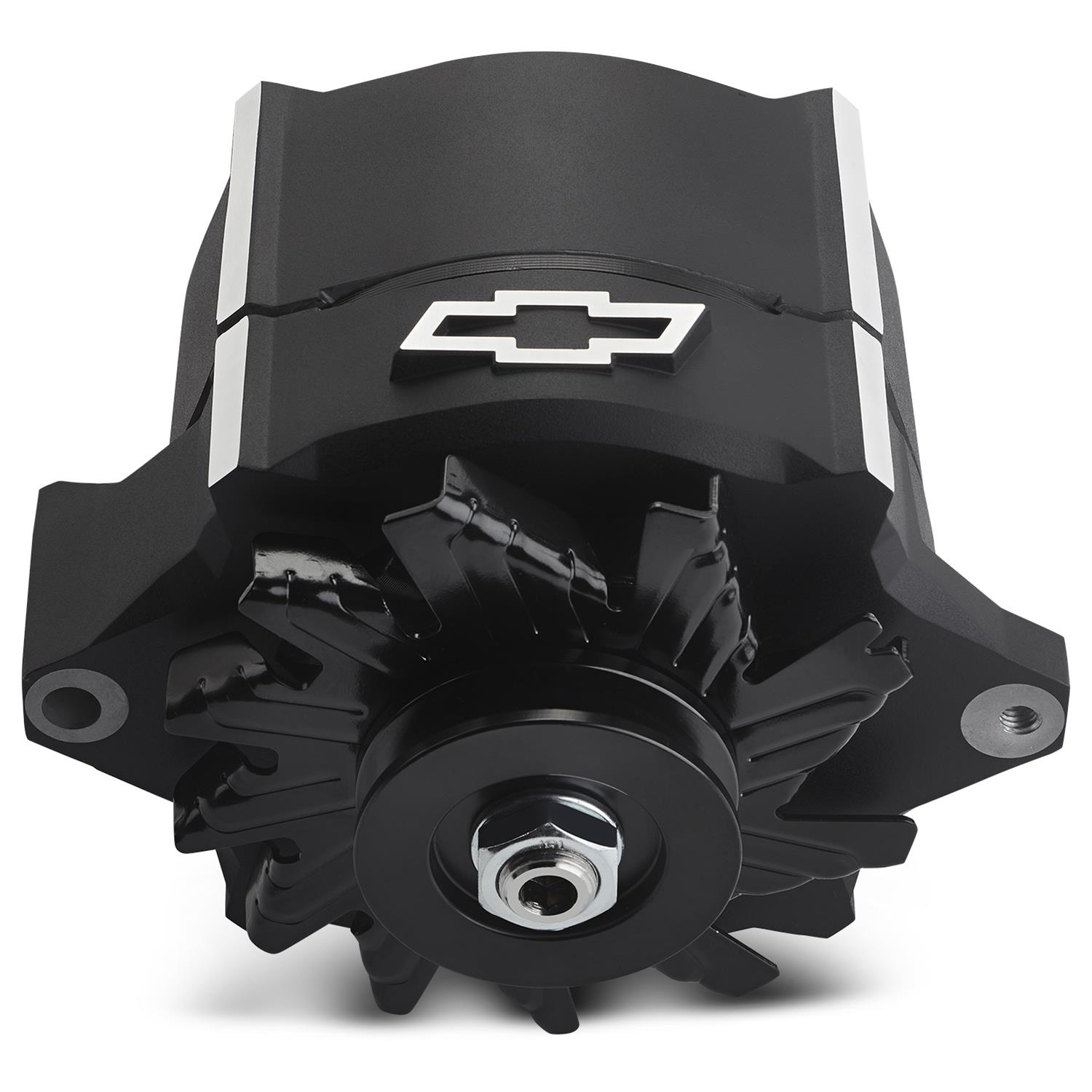 Proform Parts Alternators and Generators 141-146 Alternator; 100 AMP; GM 1-Wire; Slant-Edge; Raised Bowtie; Black Crinkle thumbnail 5