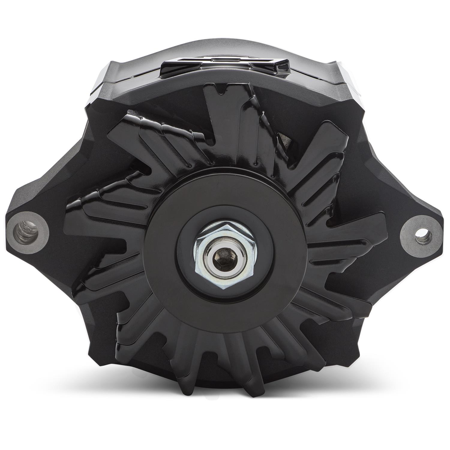 Proform Parts Alternators and Generators 141-146 Alternator; 100 AMP; GM 1-Wire; Slant-Edge; Raised Bowtie; Black Crinkle thumbnail 4