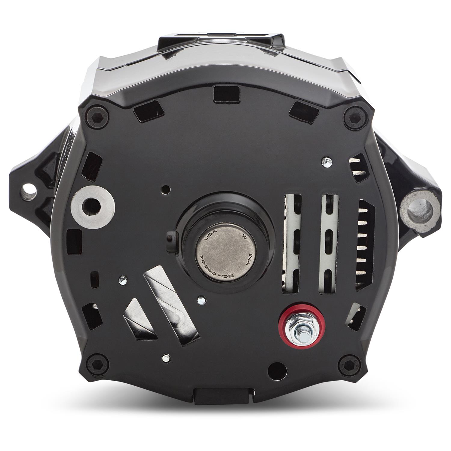 Proform Parts Alternators and Generators 141-147 Alternator; 100 AMP; GM 1-Wire; Slant-Edge; Raised Bowtie; Liquid Black thumbnail 2