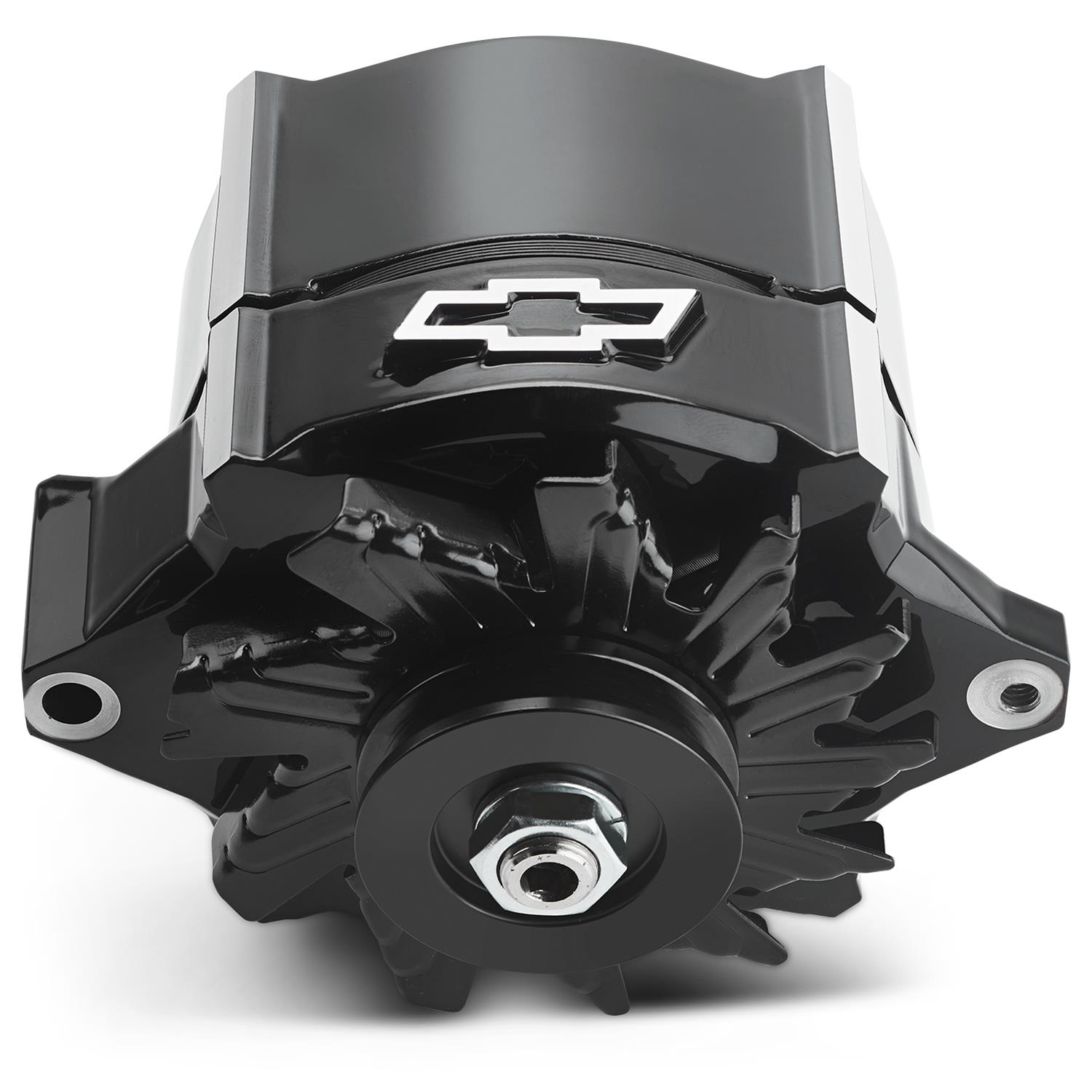 Proform Parts Alternators and Generators 141-147 Alternator; 100 AMP; GM 1-Wire; Slant-Edge; Raised Bowtie; Liquid Black thumbnail 4