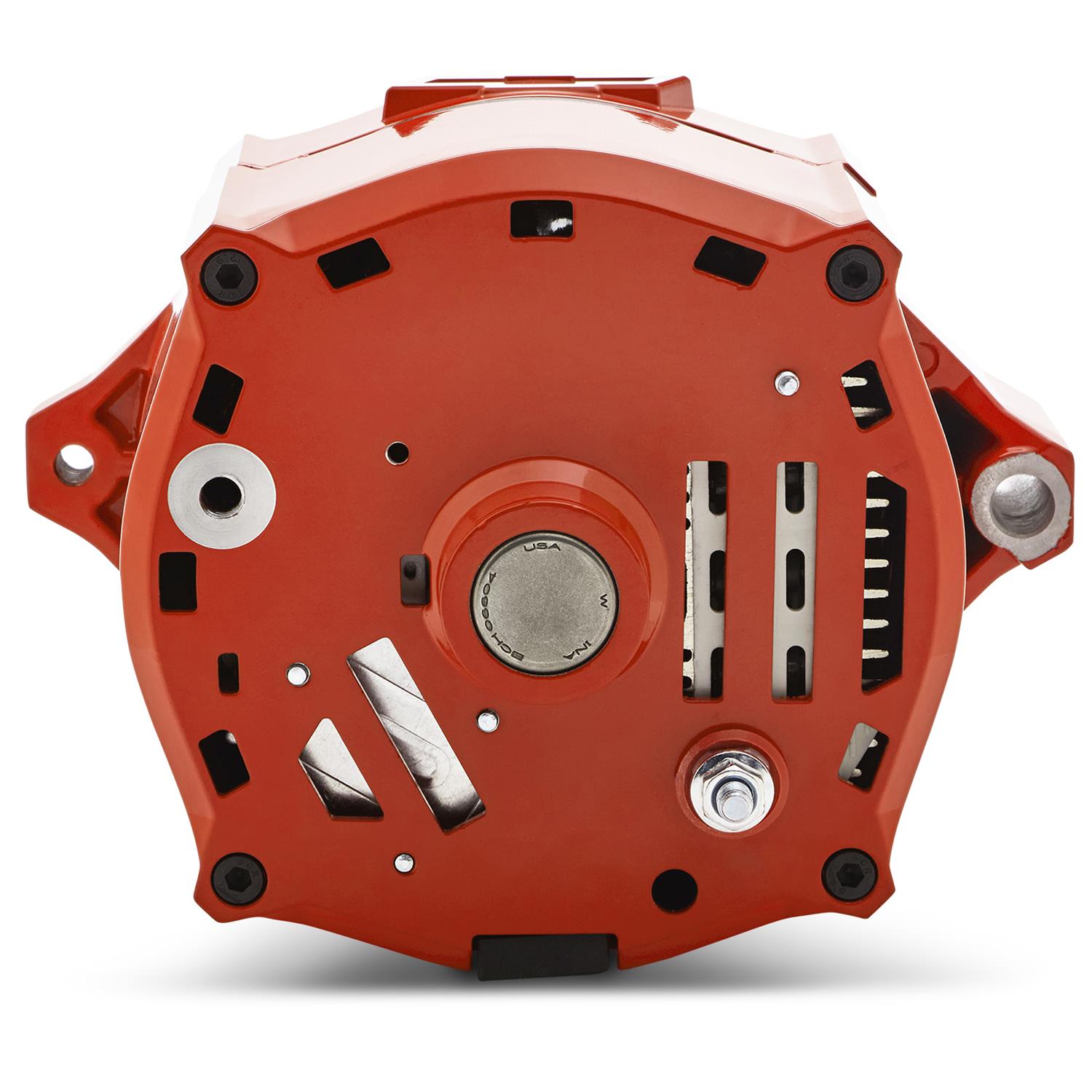 Proform Parts Alternators and Generators 141-148 Alternator; 100 AMP; GM 1-Wire; Slant-Edge; Raised Bowtie; Chevy Orange