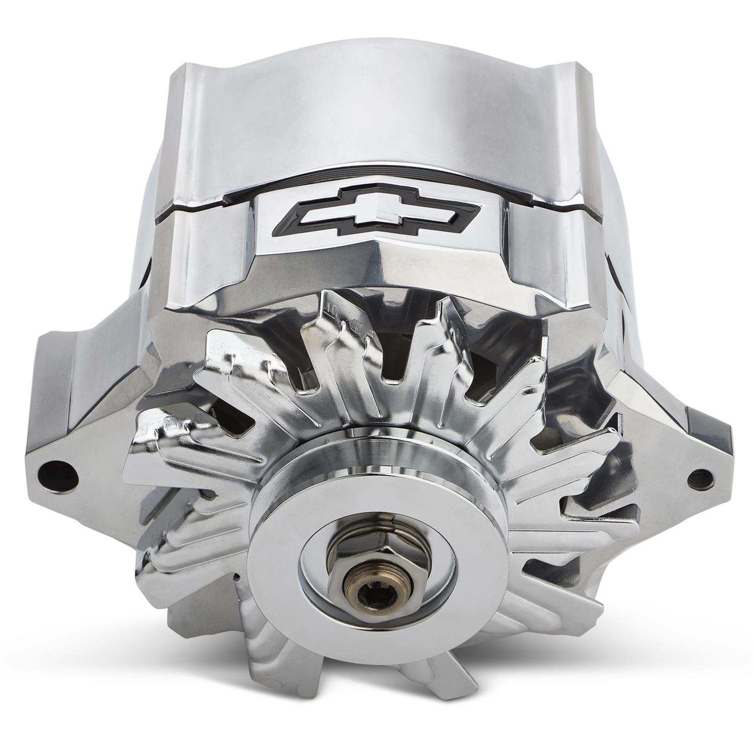 Proform Slant Edge Alternators 141-156 and Generators, Alternator, GM 10SI Case, Polished, 12V, 100 amp, 1-wire Hook-up, V-Belt, GM, Small Block, Big Block, Each thumbnail 3