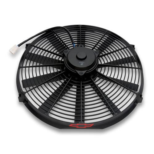 16 Inch 2,100 CFM Proform GM Licensed Electric Fan 141-646 Fan, Single, in. Diameter, Puller, Black, Nylon, Each
