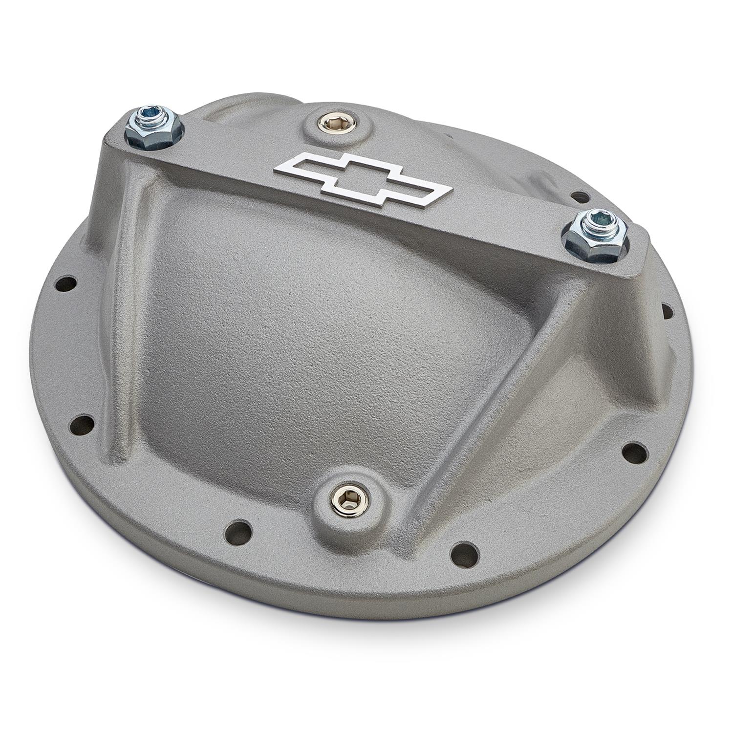 Proform Chevy Bowtie 10 Bolt GM 7.5 Inch Differential Cover 141-694 Cover, Aluminum, Natural, Logo, in. Each