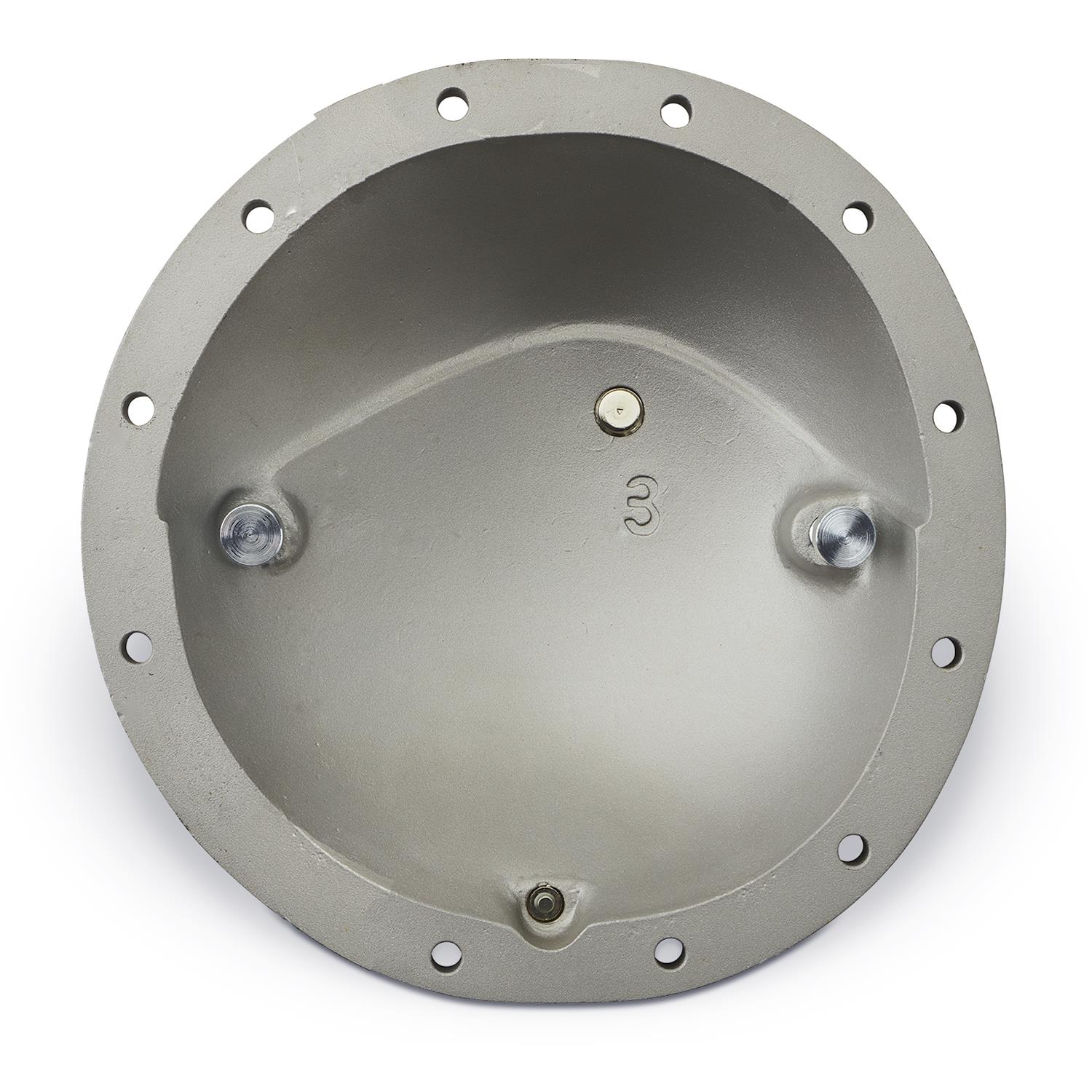 Proform Chevy Bowtie 12 Bolt GM 8.875 Inch Differential Cover 141-699 Cover, Aluminum, Natural, Logo, in.(12-bolt) Passenger Car, Each thumbnail 3