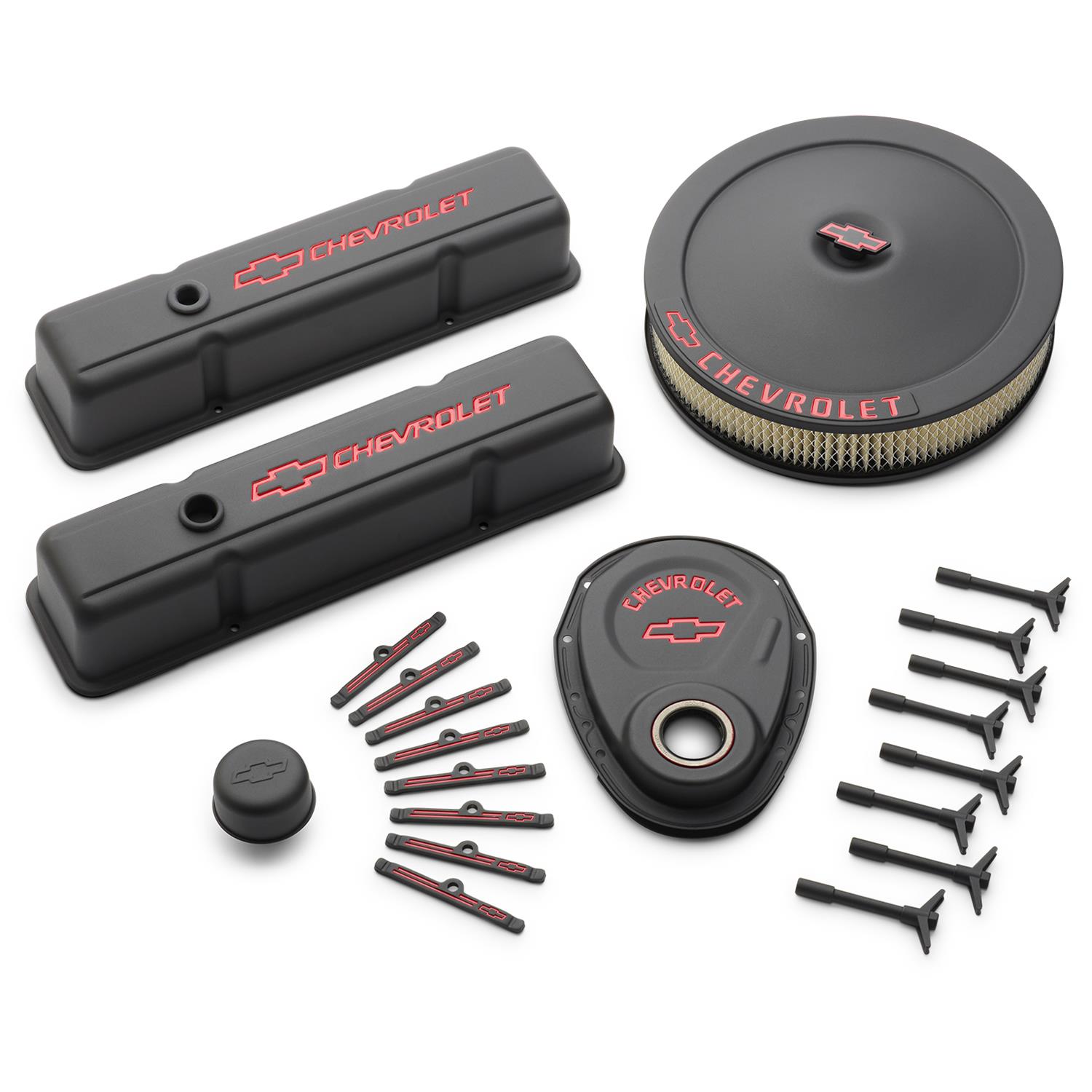 Proform Parts 141-758 Proform GM Licensed Chevy Engine Dress Up Kits | Summit Racing Proform Parts 141-758 Proform GM Licensed Chevy Engine Dress Up Kits | Summit Racing