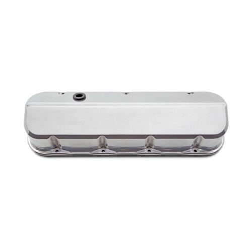 Proform Slant Edge Diecast Aluminum Valve Covers 141-874 Covers, Edge, Tall, Perimeter Bolt Mounting, Aluminum, Polished, Chevrolet, Big Block, Pair thumbnail 2