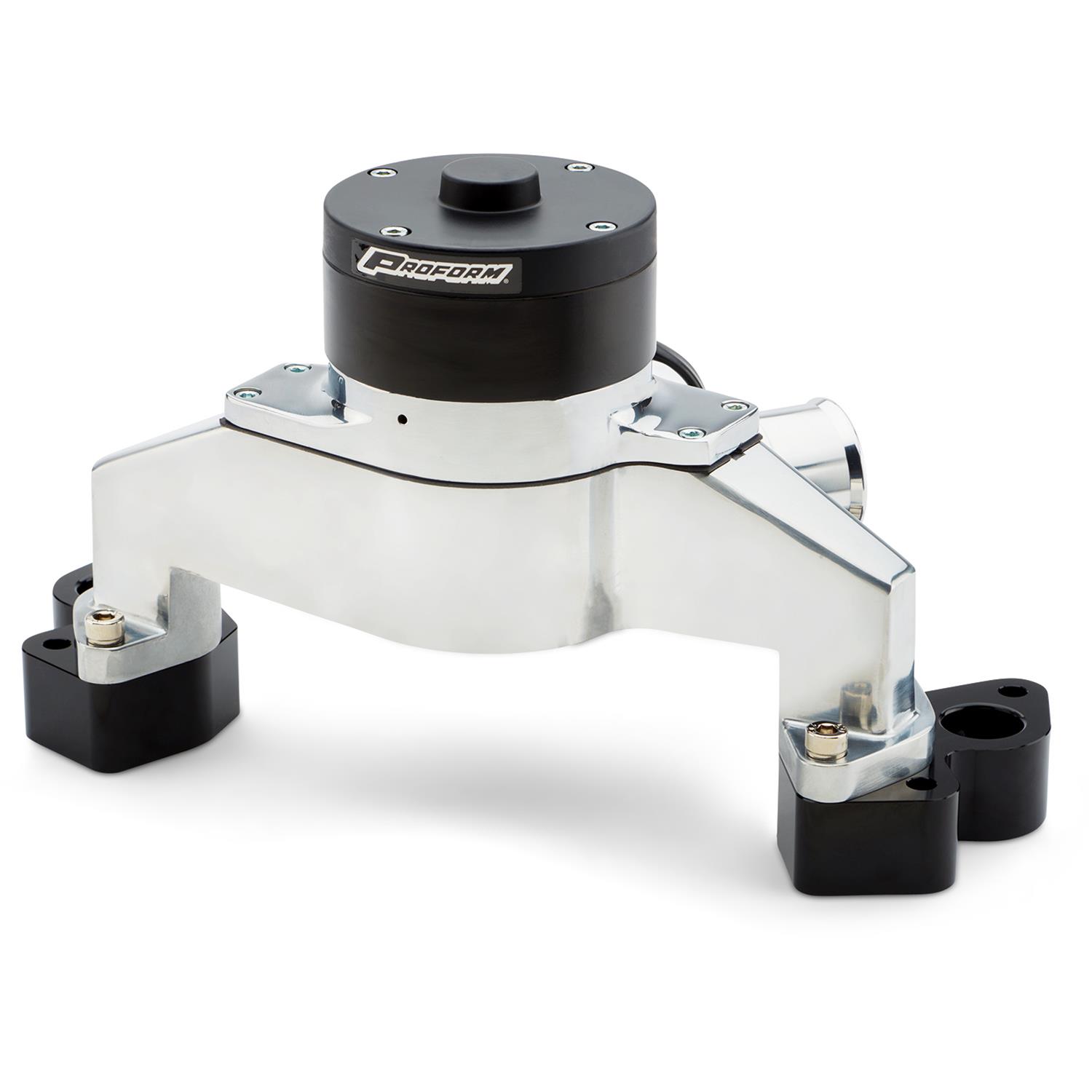 Proform Water Pump Adapters 66243 Mounting Brackets, Adapter, Billet Aluminum, Black Anodized, Chevy Big Block to LS engine, Kit thumbnail 3