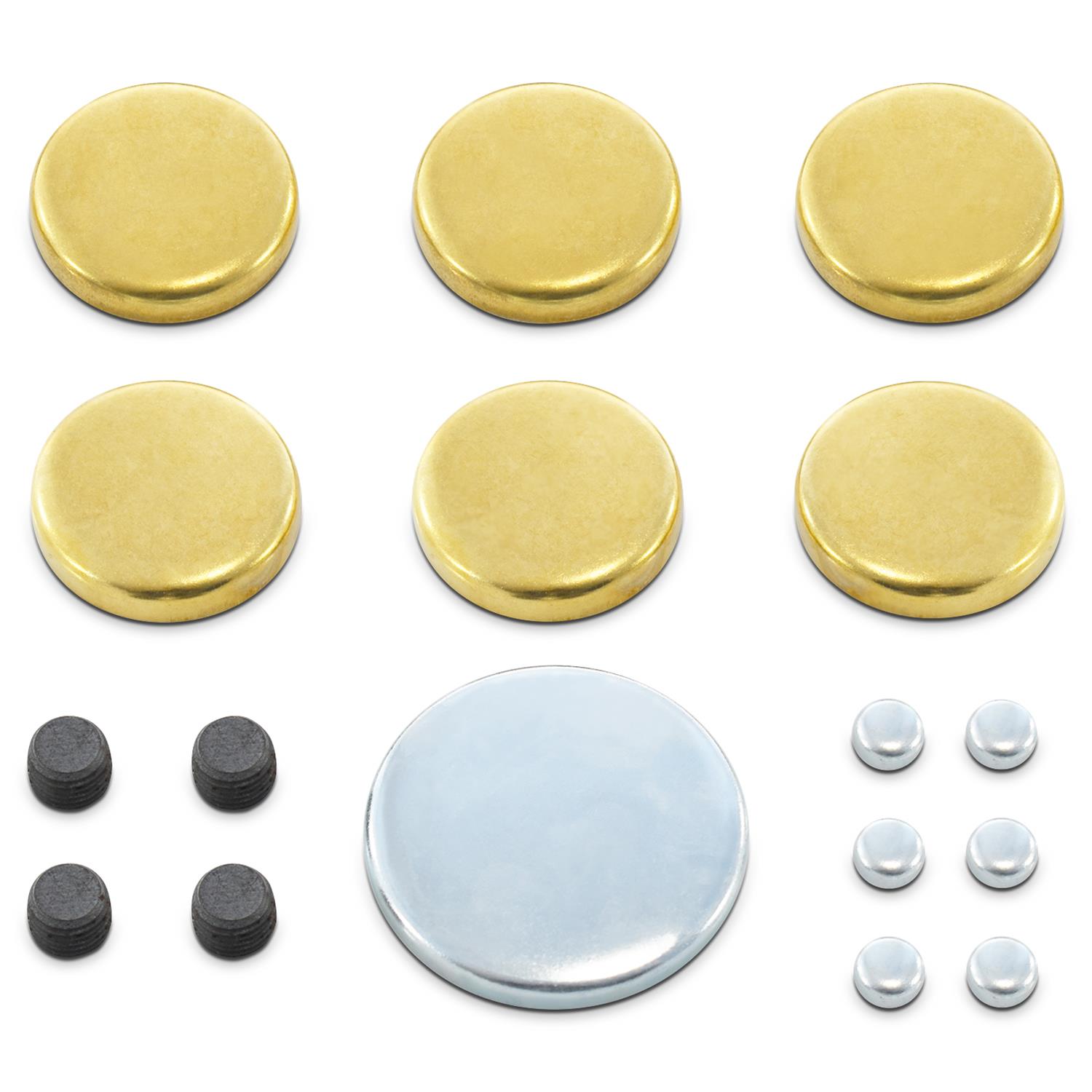 Proform Freeze Plug Kits 66554 Plugs, Brass, Ford, Big Block FE, Kit