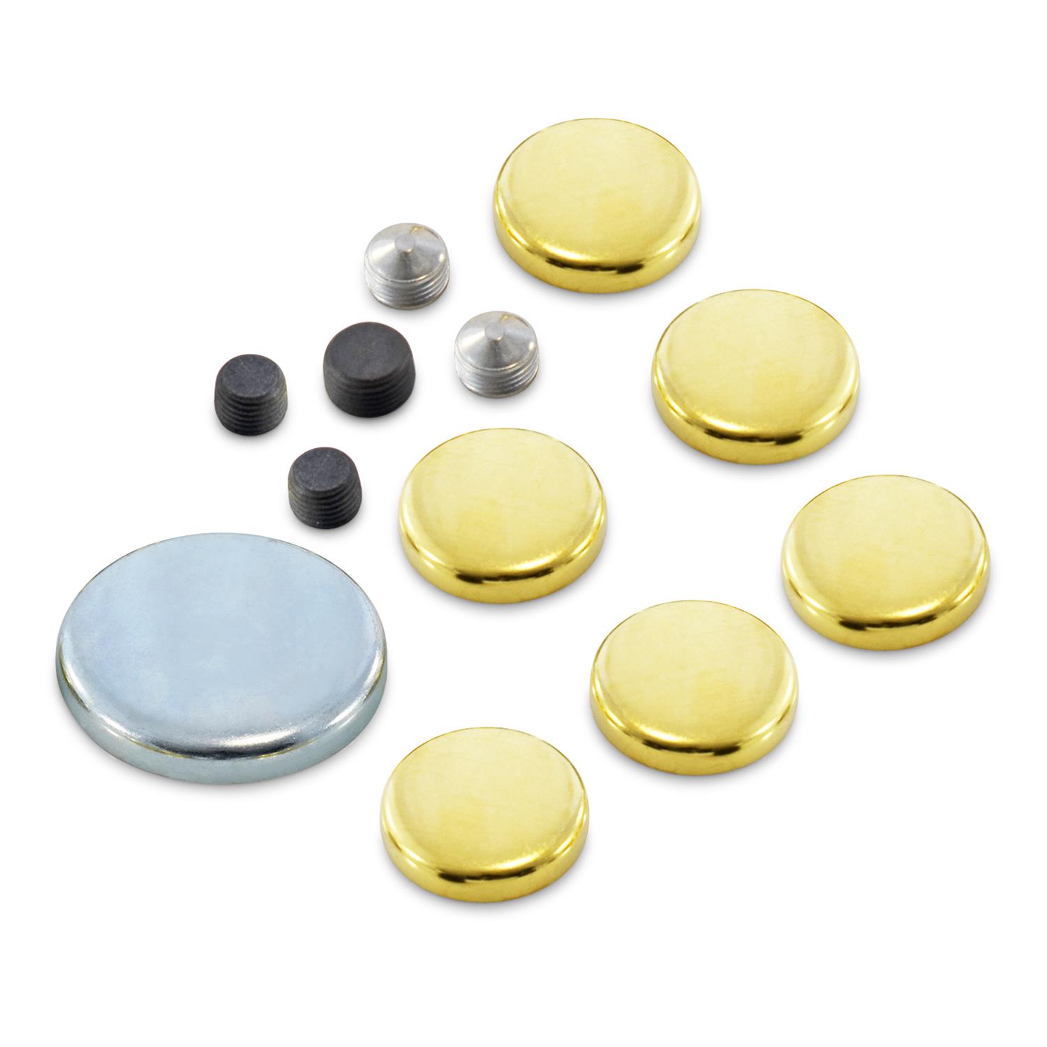 Proform Freeze Plug Kits 66556 Plugs, Brass, Ford, 429, 460, Kit thumbnail 3