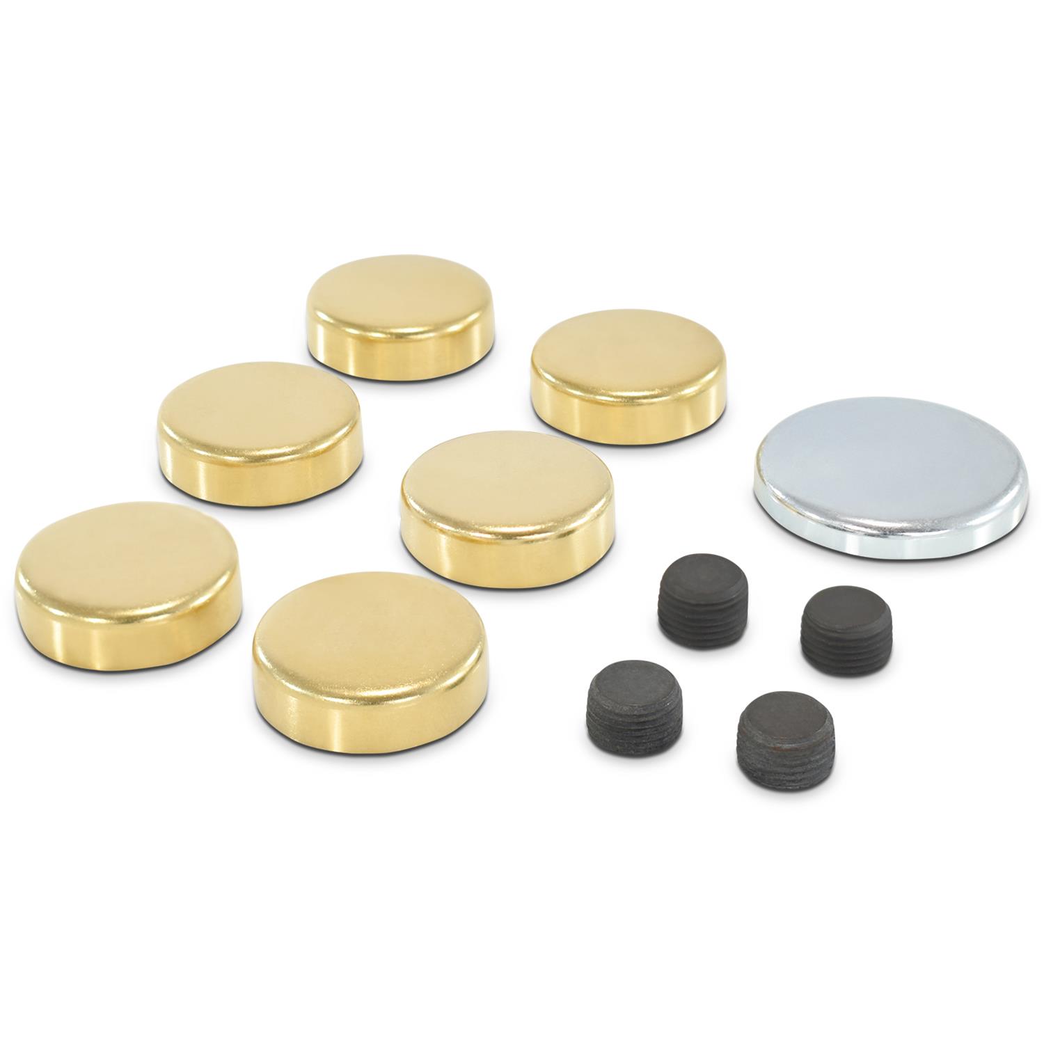 Proform Freeze Plug Kits 66558 Plugs, Brass, Chrysler, 383, 413, 426, 440, Kit thumbnail 2