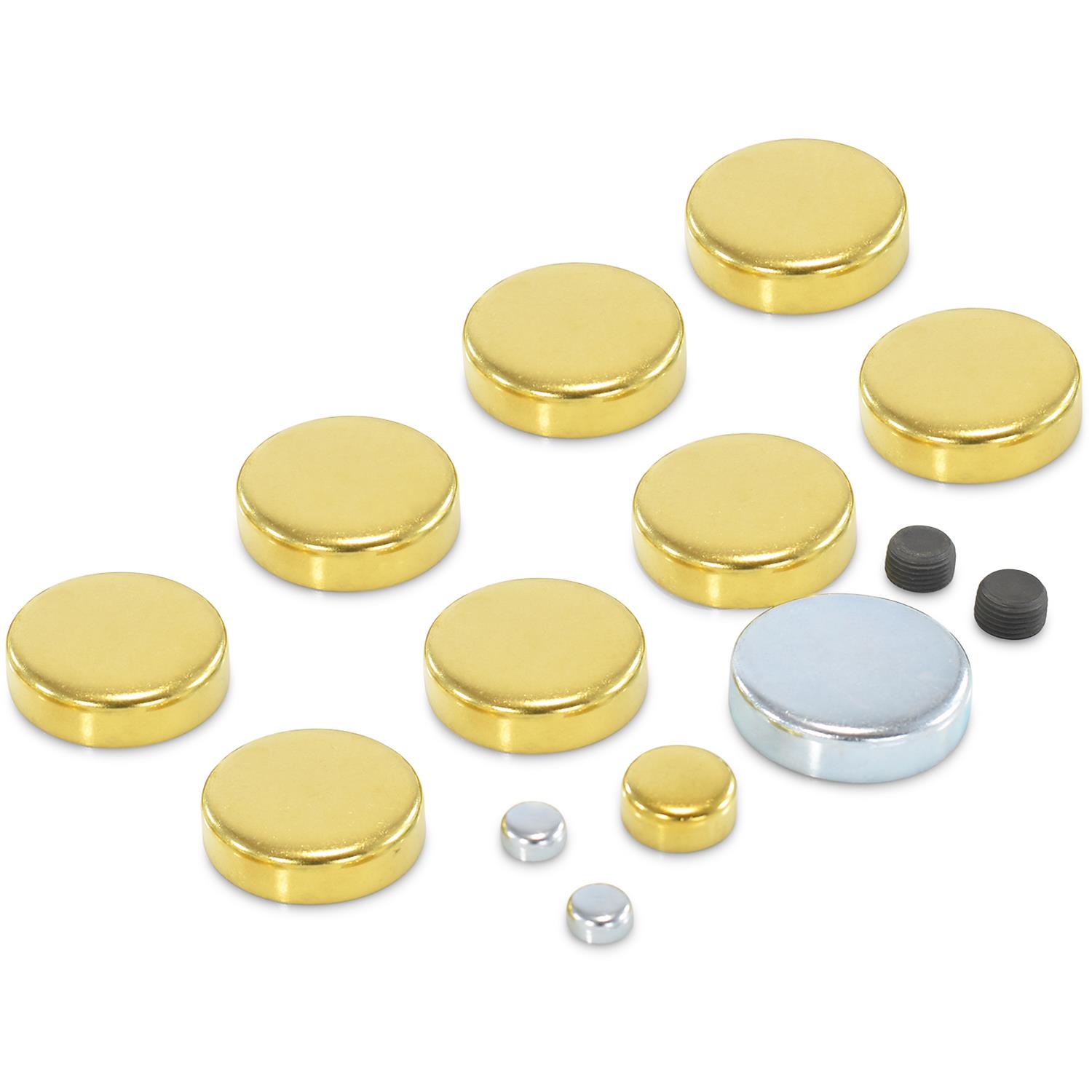 Proform Freeze Plug Kits 66560 Plugs, Brass, Pontiac V8, Kit