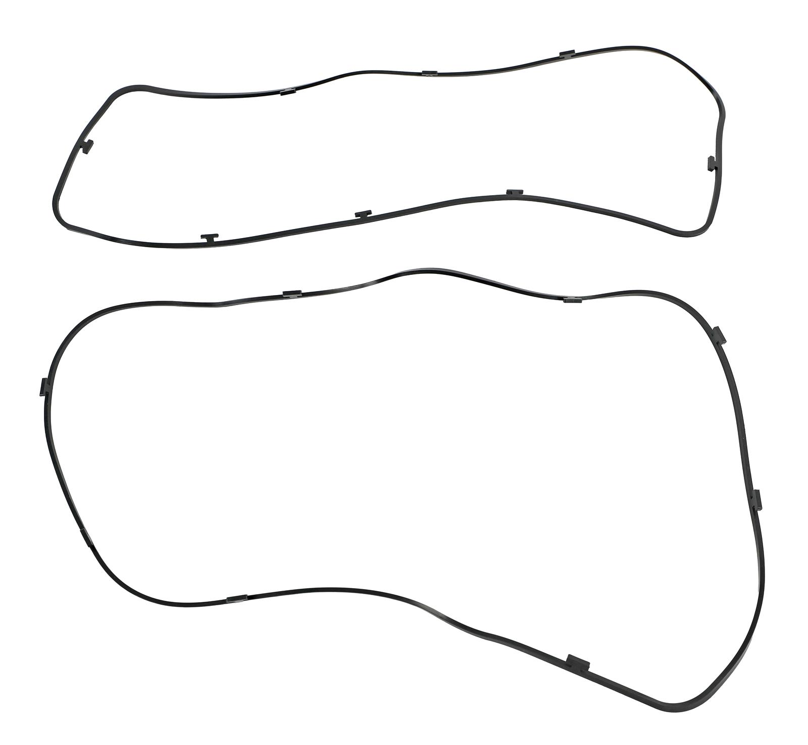 Proform Valve Cover Gaskets 66735 Gaskets, Neoprene, Chevy, Small Block, Use with 2-Piece Covers, Pair