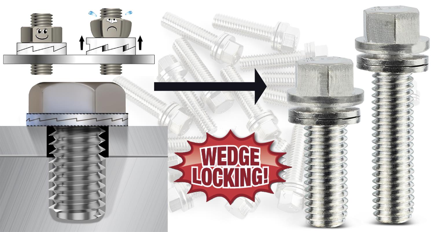 Proform Parts 66825 Proform SelfLocking Wedge Header Bolts Summit Racing