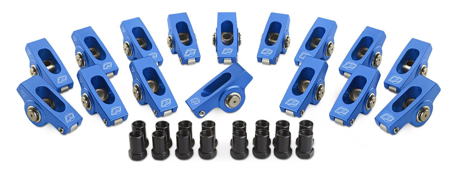 Proform Super-Street Roller Rocker Arms 66920C Arms, Super-Street, Stud Mount, Full Roller, Aluminum, 1.5/1.6 Ratio, Fits 3/8 in. Stud, Chevy, Small Block, Set of 16 thumbnail 5
