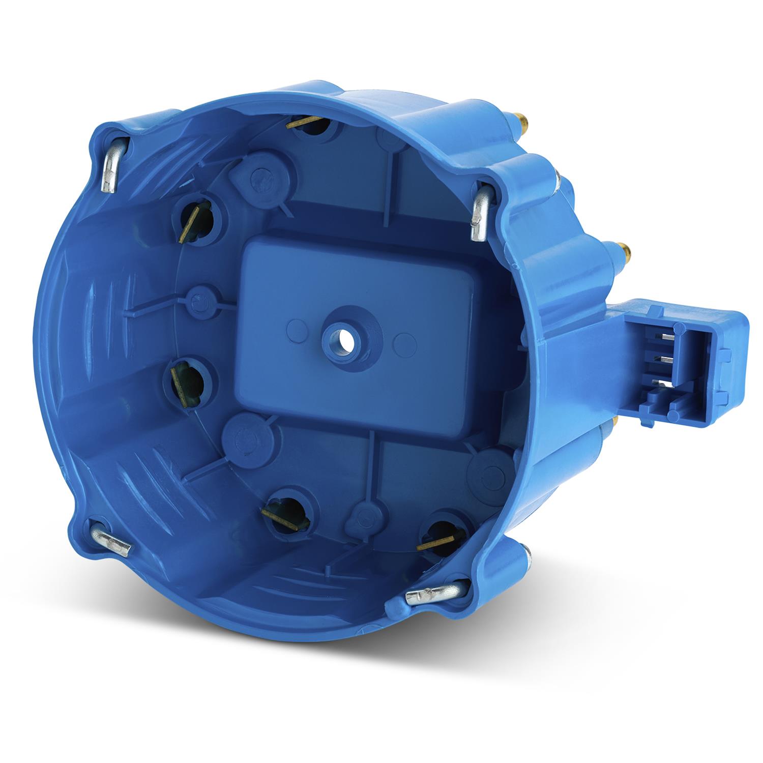 Proform Distributor Cap and Rotor Kits 66947BC Rotor, Blue, Male/HEI, Brass Terminals, Clamp-Down, GM, V8, Kit thumbnail 2