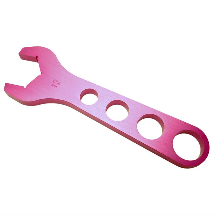 Proform Individual AN Hose End Wrenches 66975C Wrench, Aluminum, Anodized, -12 AN, Each