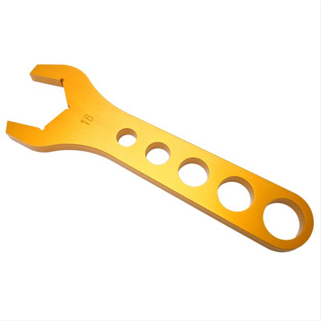 Proform Individual AN Hose End Wrenches 66976C Wrench, Aluminum, Anodized, -16 AN, Each