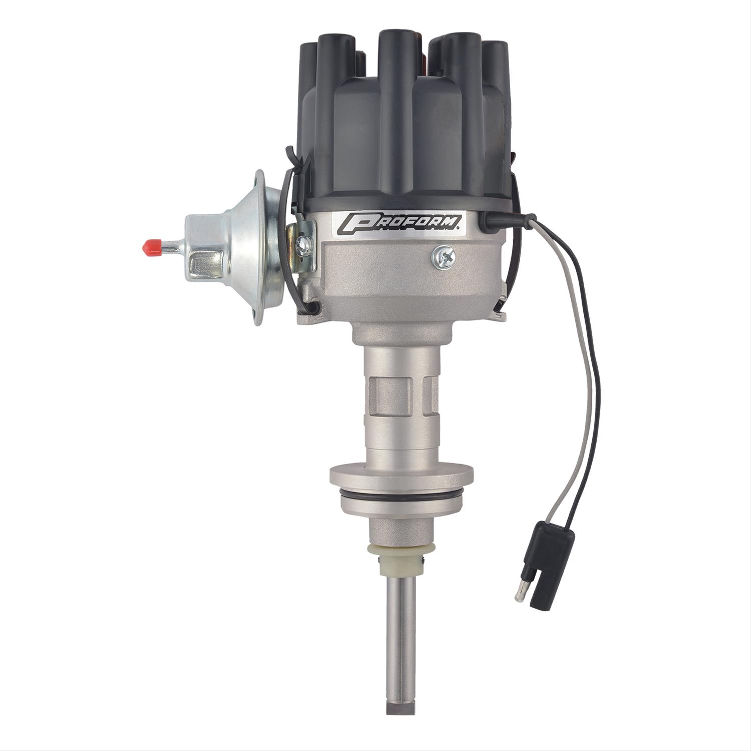 Proform Electronic Distributors 66992 Distributor, Electronic, Magnetic Pickup, Mechanical, Vacuum Advance, Chrysler, 361, 383, 400, Each