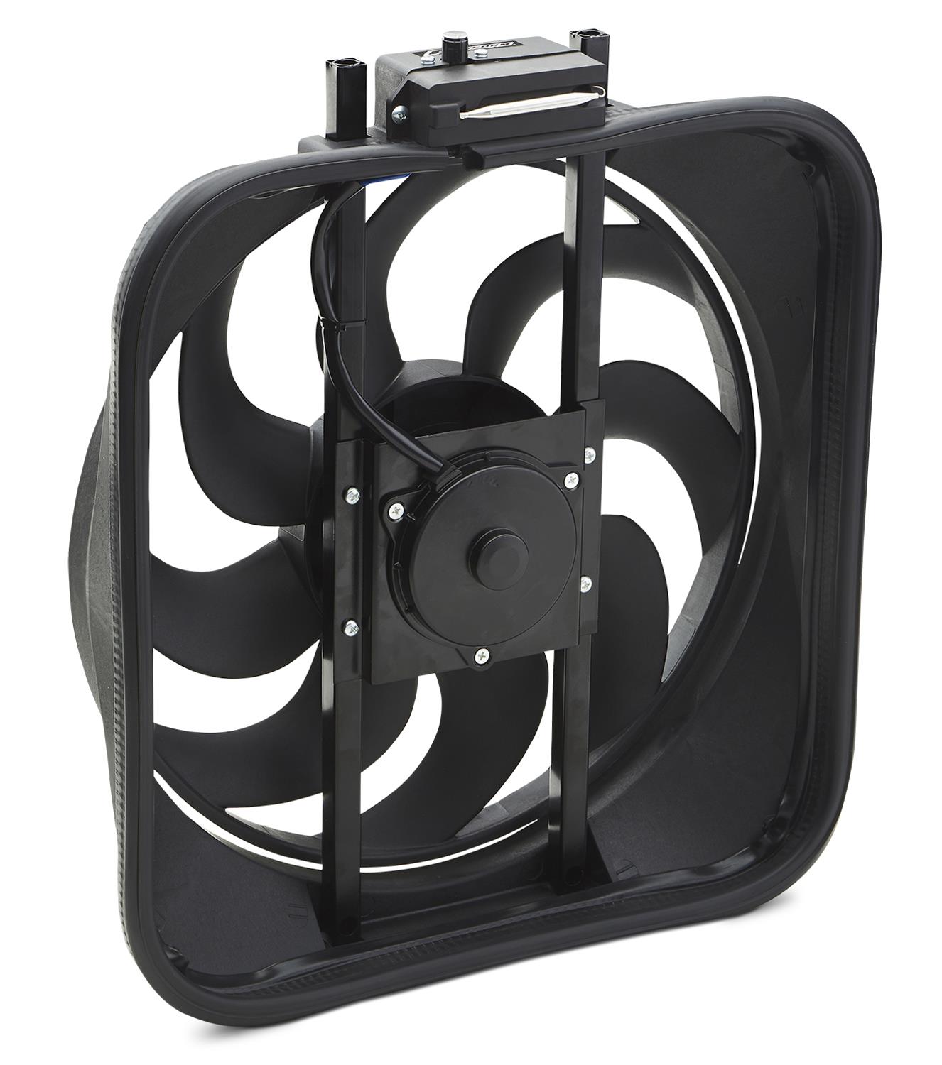 15 Inch 2,800 CFM Proform Electric Fan 67028 Fan, Electric, Single, 15.00 in. Diameter, cfm, 12 V, Puller, Black Plastic, Ford, Each thumbnail 5