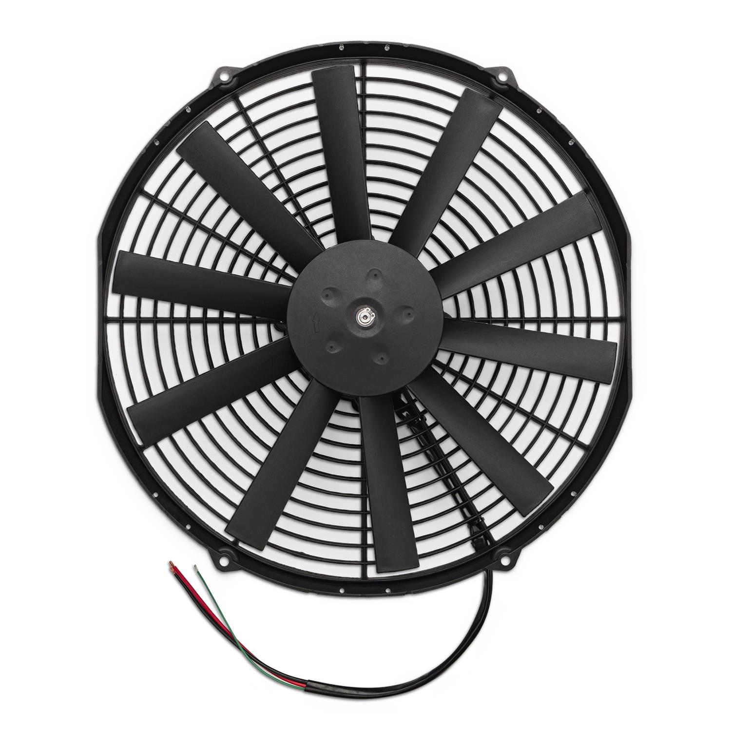 14 Inch 2,900 CFM Proform Brushless Electric Fan 67035 Fans, Fans, Single, Puller, cfm Maximum, Plastic, Black, 21.00 amps, 14.00 in. Diameter, Each thumbnail 3