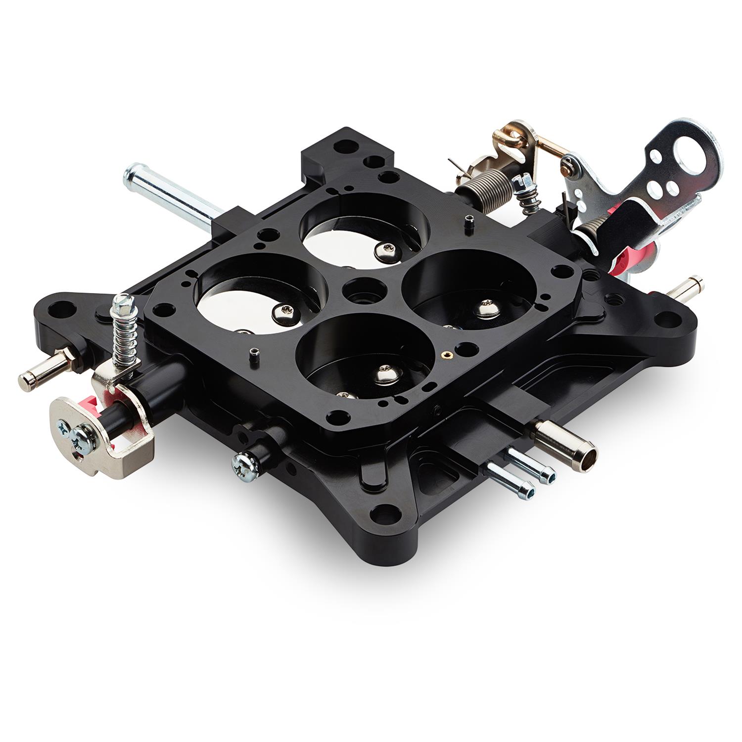 Proform Billet Throttle Base Plates 67155BK Carburetor Plate, Aluminum, Black, Holley 4150, Each thumbnail 2