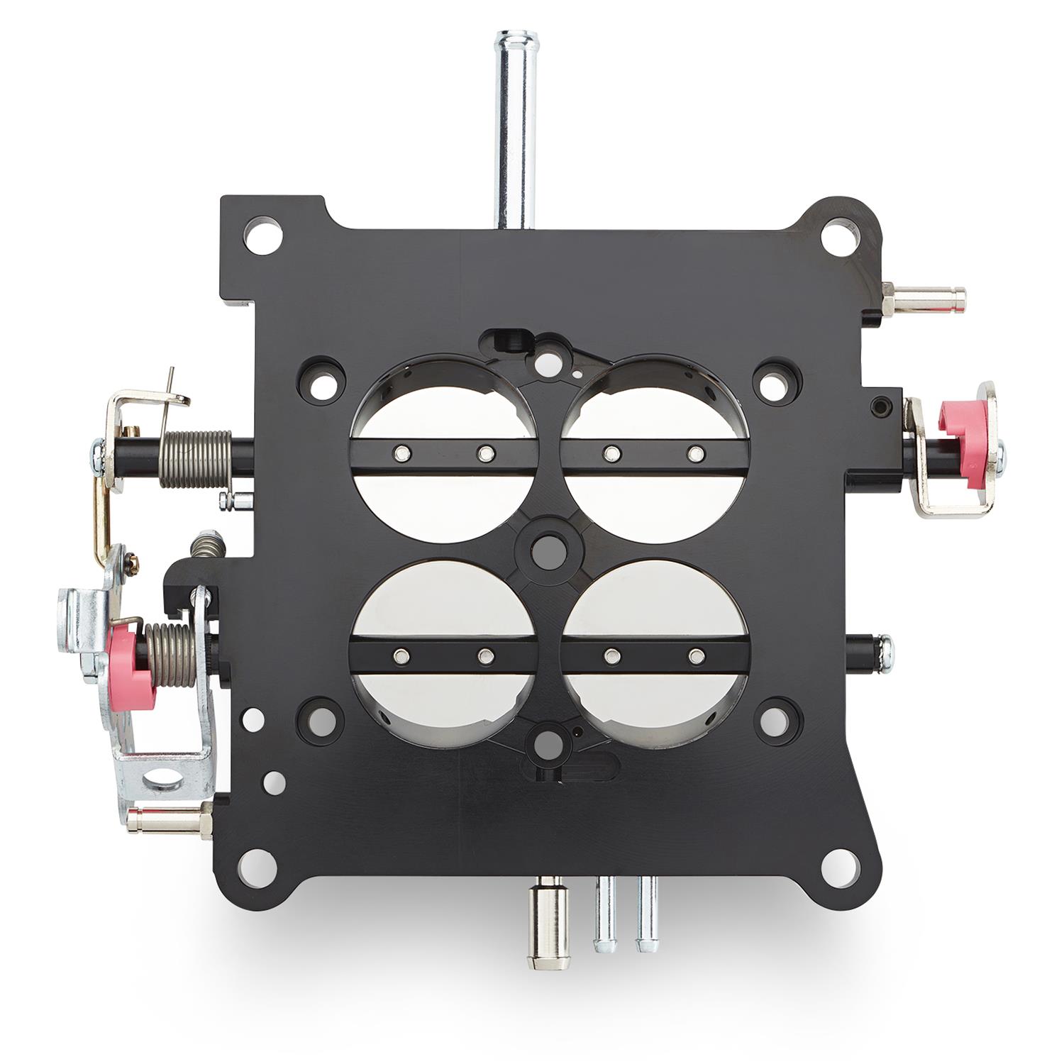 Proform Billet Throttle Base Plates 67155BK Carburetor Plate, Aluminum, Black, Holley 4150, Each thumbnail 5