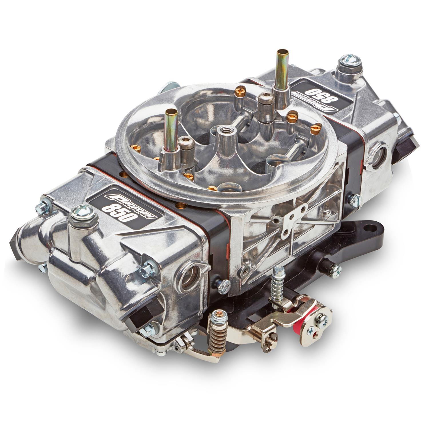 Proform Race Series 650 CFM 4-Barrel Carburetor 67199-CT Carburetor, Gasoline, Series, Circle Track, Universal, cfm, 4-Barrel, Dual Inlet, Tumble Polished, Each thumbnail 2