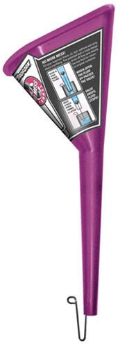 Proform Patented Funnels 68068 Funnel, No Mess, Patented, Triangular, Plastic, Purple, Each thumbnail 3
