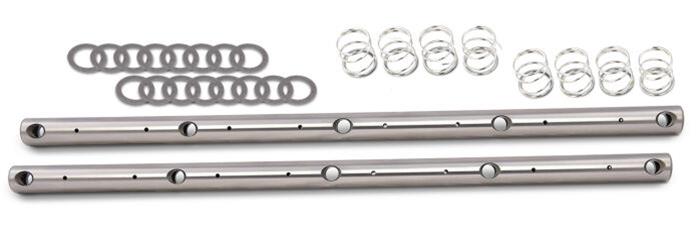 Proform Extruded Aluminum Shaft Mount Roller Rocker Arms 69468 Arms, Arms, 1.6 Ratio, Aluminum, Blue Anodized, Chrysler, Dodge, Plymouth, Big Block, Set of 16