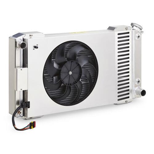 Proform Slim-Fit Radiator Systems 69625.2 Radiators, Systems, Crossflow, Aluminum, Transmission Cooler, Single Fan, Aluminum Shroud, Buick, Chevy, Oldsmobile, Pontiac, Kit thumbnail 6