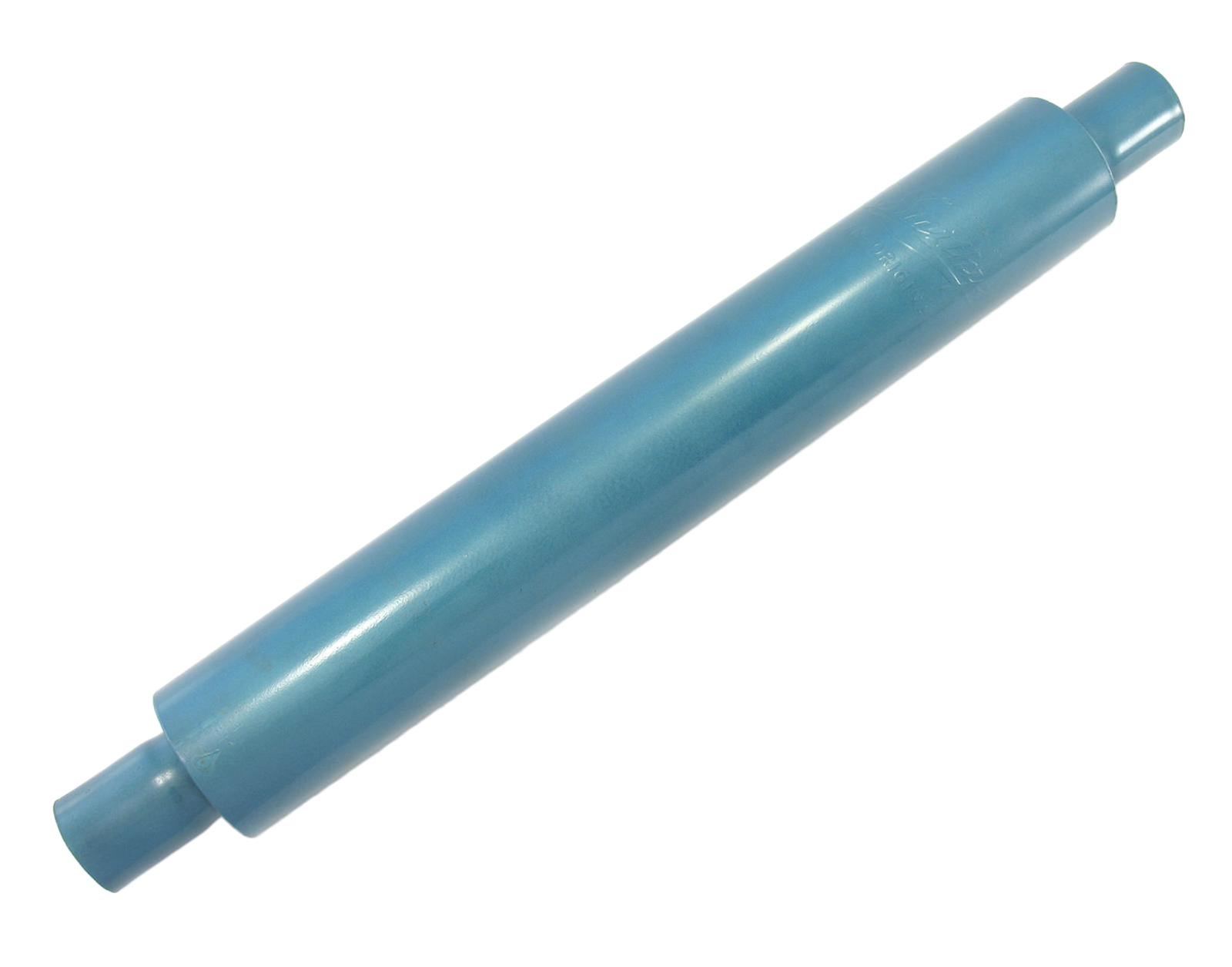 Patriot Smithy Steel 2.5 Inch Muffler H3016 Muffler, Smithy, in. Inlet/2.5 in. Outlet, Steel, Hammertone, Each