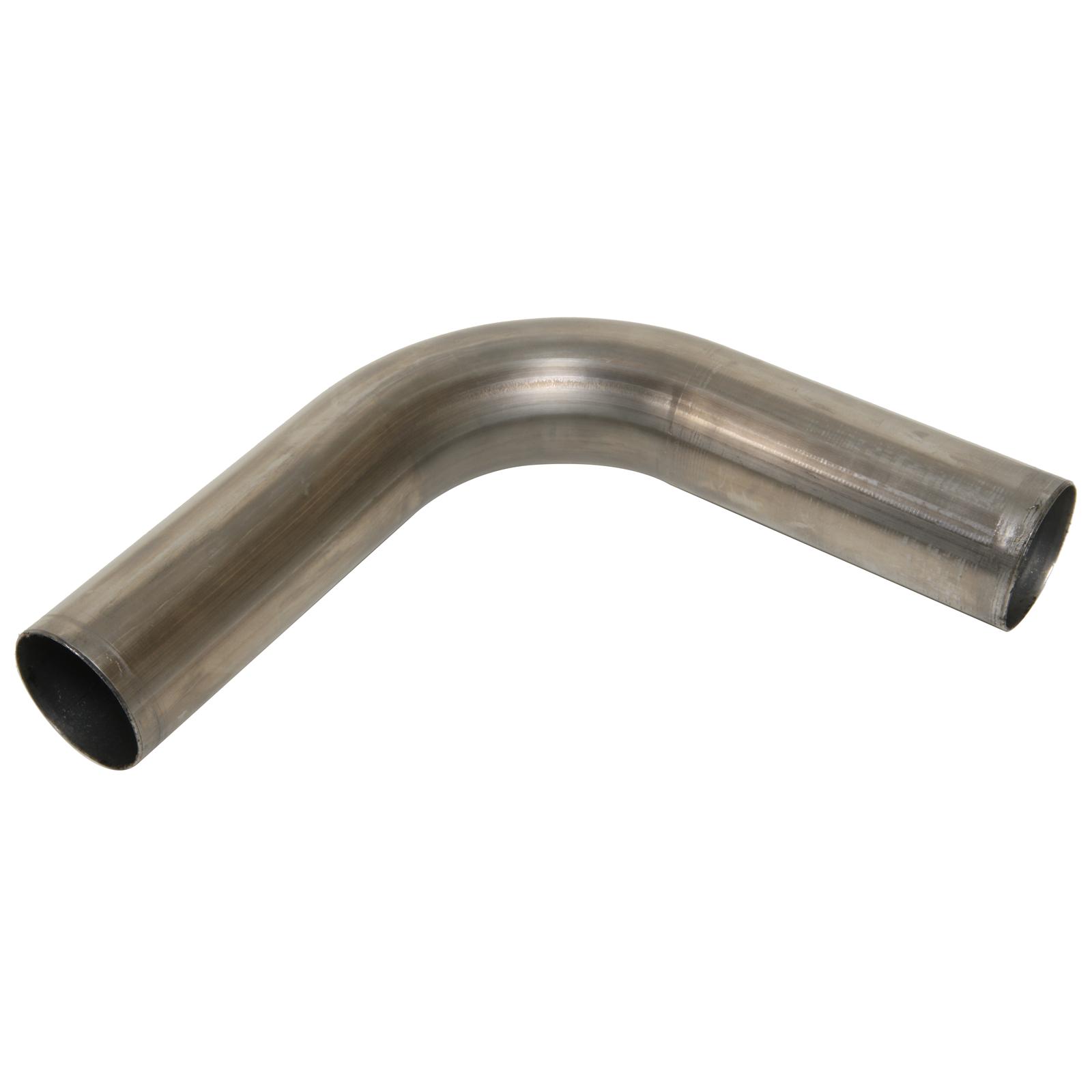 Patriot Exhaust Mandrel Bends 2.5 Inch 304 Stainless Steel Pipe H6954 Tubing, 90 Degree, Bend, 2 1/2 in. Diameter, 4 in. Radius, 16-Gauge, Steel, Each