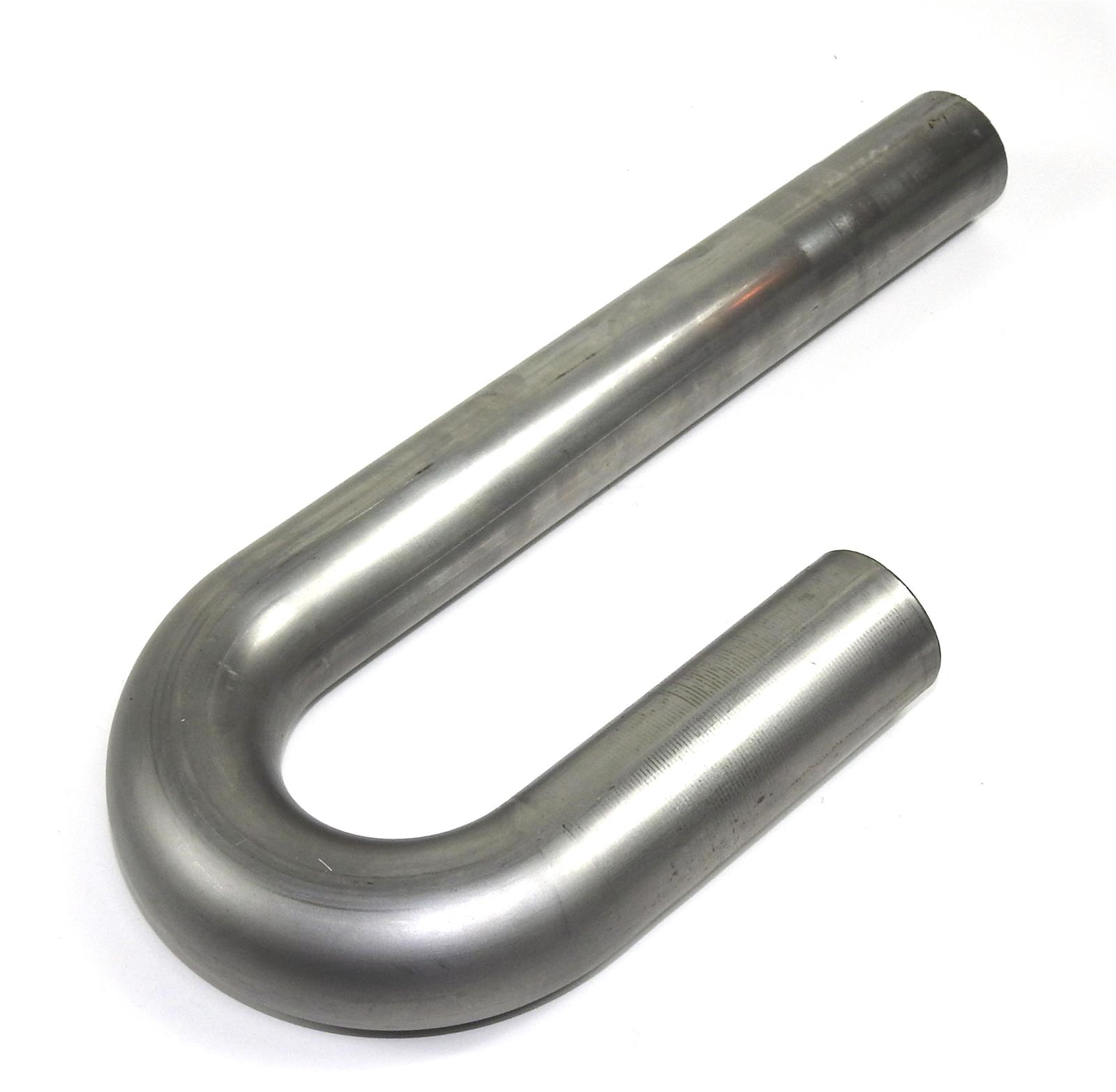 Patriot 180 Degree Bends 2.375 Inch Steel Exhaust Pipe H7078 Pipe, J-Bend, Degree, Steel, Natural, in. Diameter, 3.00 in. Bend Radius, Each