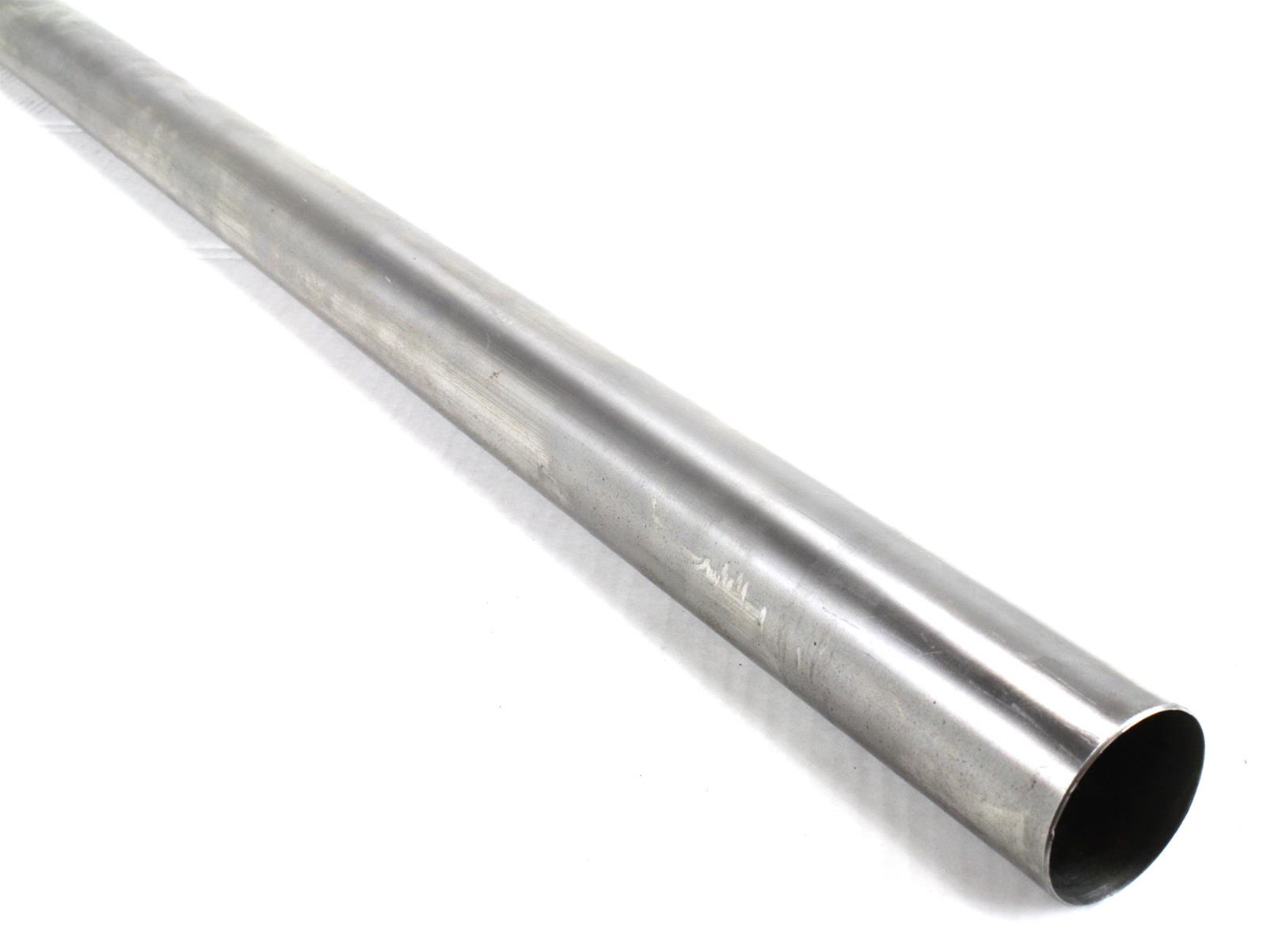 Patriot Exhaust Tubing 2 Inch Steel Pipe H7756 Tubing, Straight, 2.000 in. Diameter, 5 ft. Length, 18-Gauge, Steel, Each