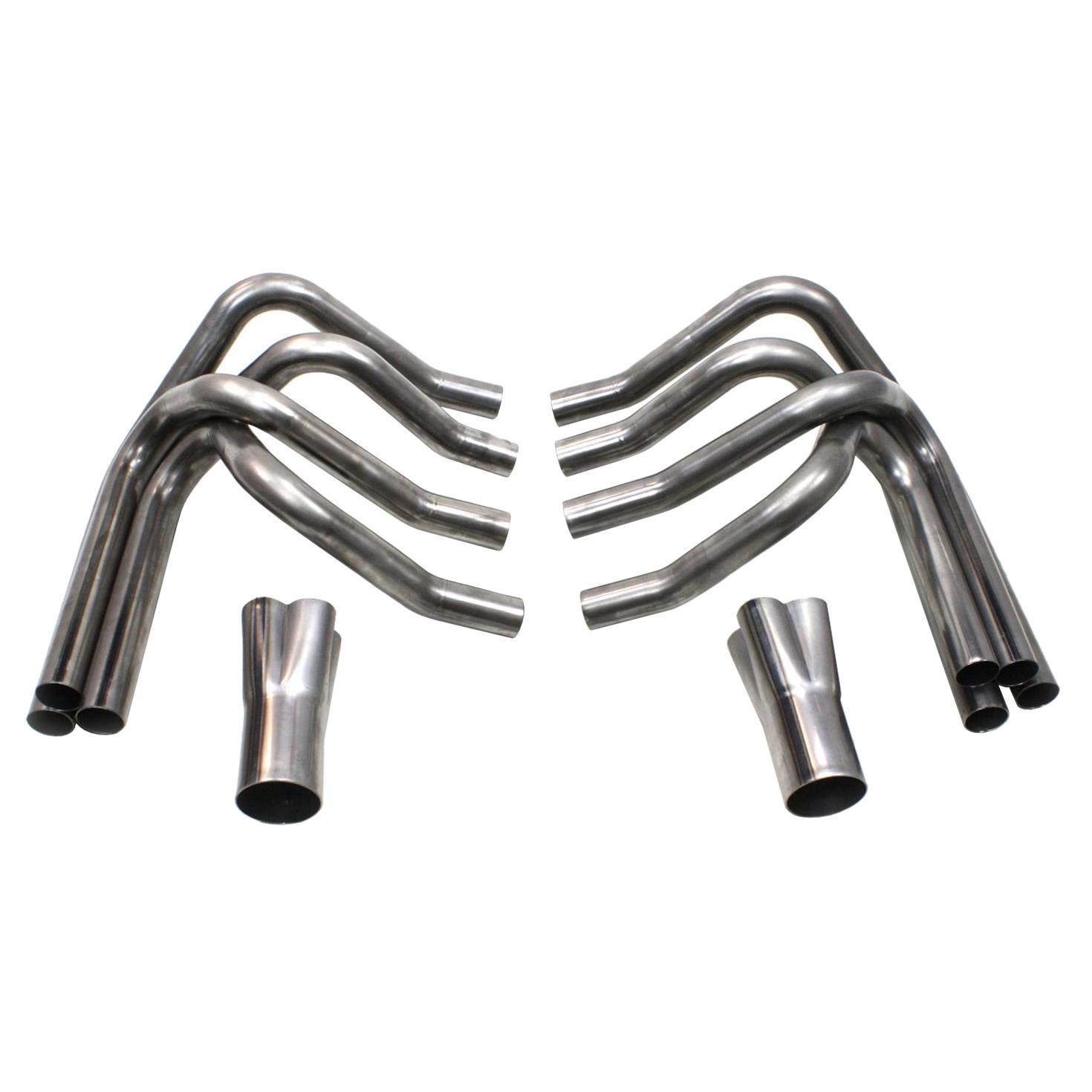 Patriot Sprint Style Weld-Up Kits H8005 Headers, Sprint, Weld-up, Steel, Natural, Chevy, Big Block, Kit thumbnail 2