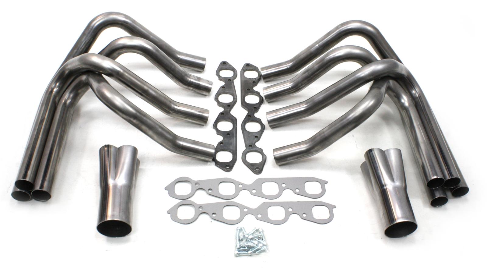 Patriot Sprint Style Weld-Up Kits H8005 Headers, Sprint, Weld-up, Steel, Natural, Chevy, Big Block, Kit