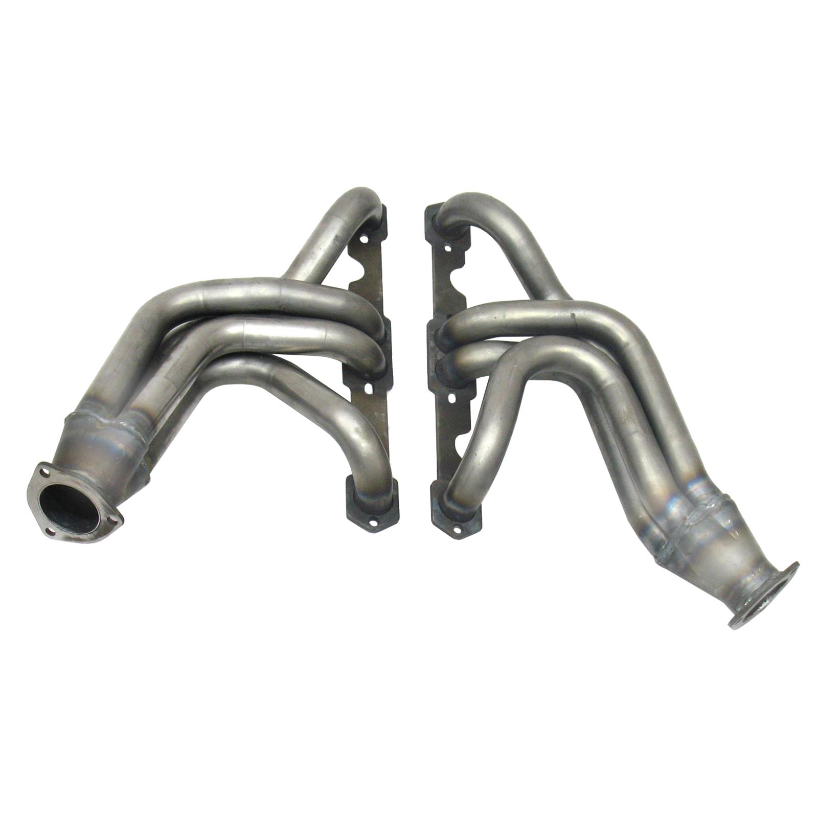 Patriot Tri-5 Headers H8025 Headers, Tri-5, Mid Length, Steel, Natural, Chevy, Small Block, Pair