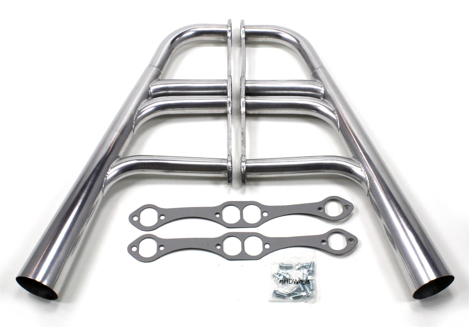 Patriot Exhaust Headers SBC Street Rod Steel Lakester Pair H8084 Patriot Exhaust Headers SBC Street Rod Steel Lakester Pair H8084