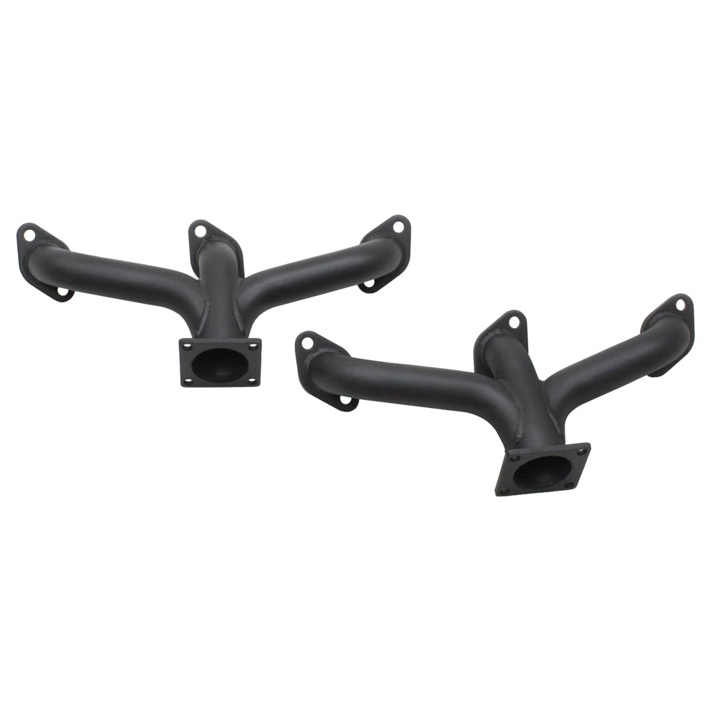 Patriot Tight Tuck Headers H8090 Headers, Tuck, Full-Length, Steel, Natural, Street Rod, Ford, Flathead V8, Pair thumbnail 2
