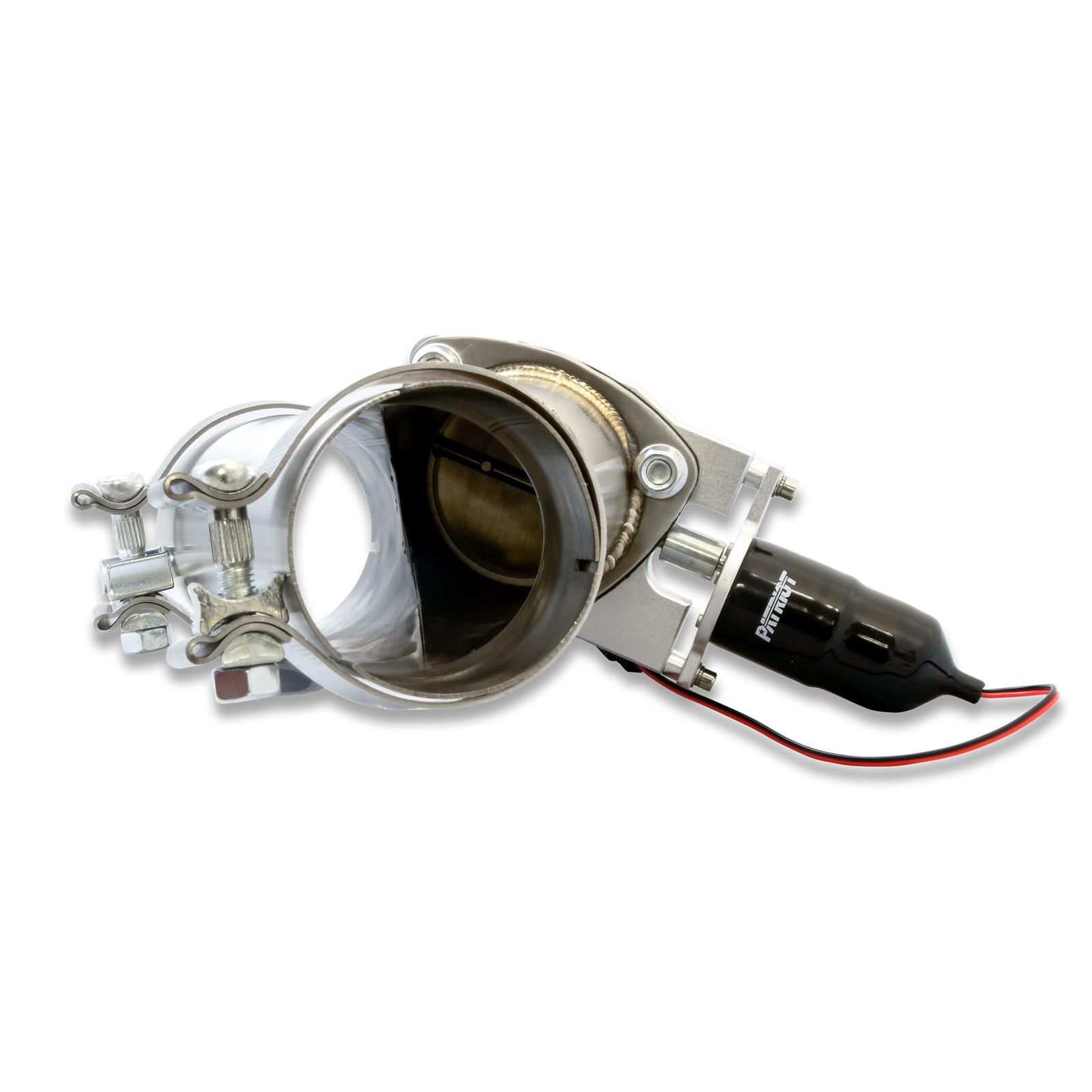Patriot Electric 2.5 Inch Exhaust Cutouts PEC250K-1 Cutouts, Electric, Aluminum, Stainless Steel, Bolt-On, in. Diameter, Y-Pipe, 304 Stainless Steel, Bolts and Gaskets, Each thumbnail 2