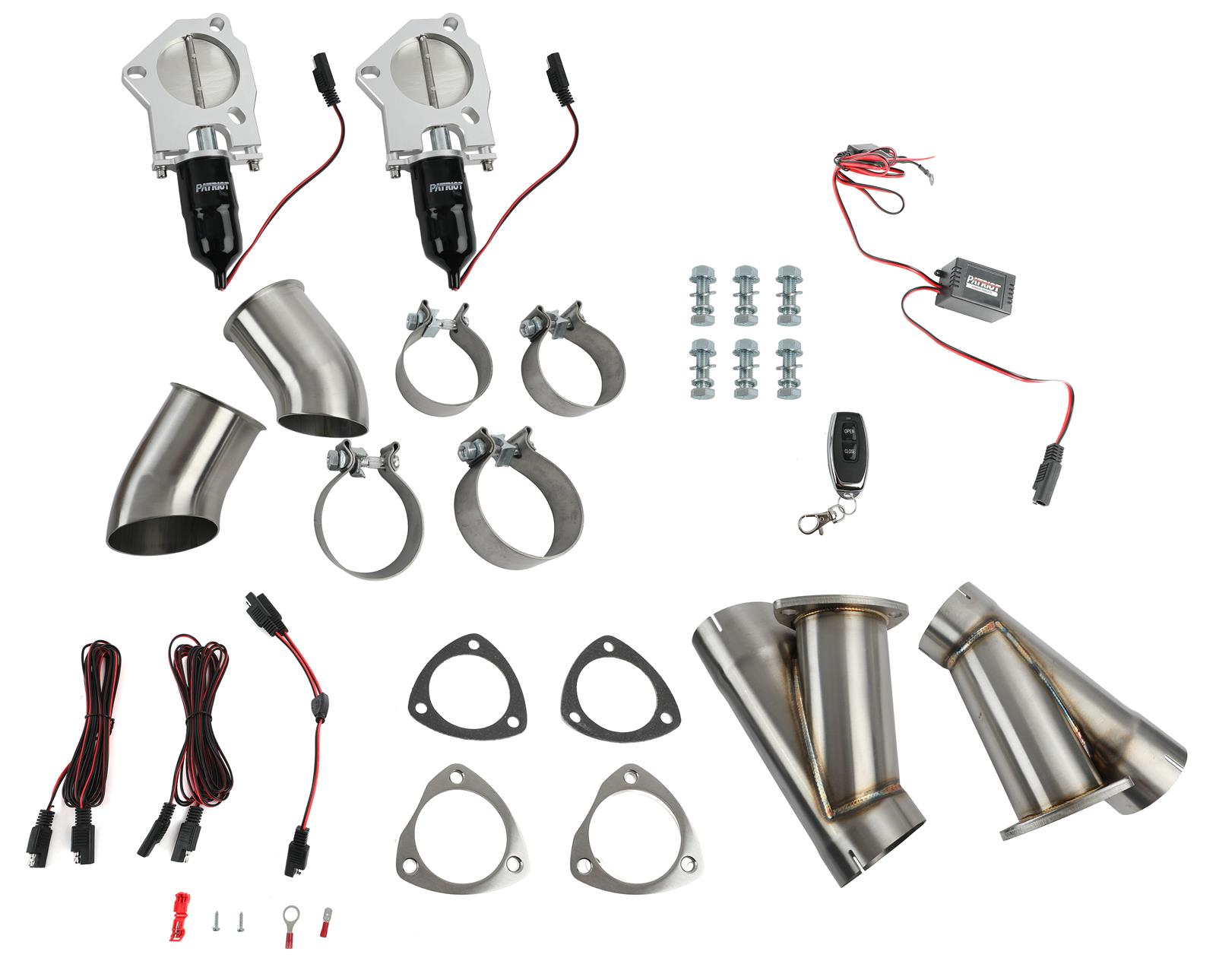Patriot Exhaust PEC300K Patriot Electric Exhaust Cutouts Summit Racing