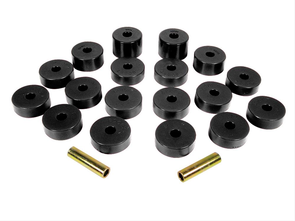 Prothane Motion Control 1-109-BL Prothane Body Mount Bushings | Summit ...